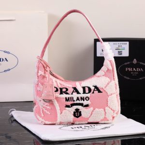 Women's Embroidered Drill Mini Bag